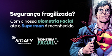Segurança fragilizada? Com a nossa Biometria Facial até o superman é reconhecido.